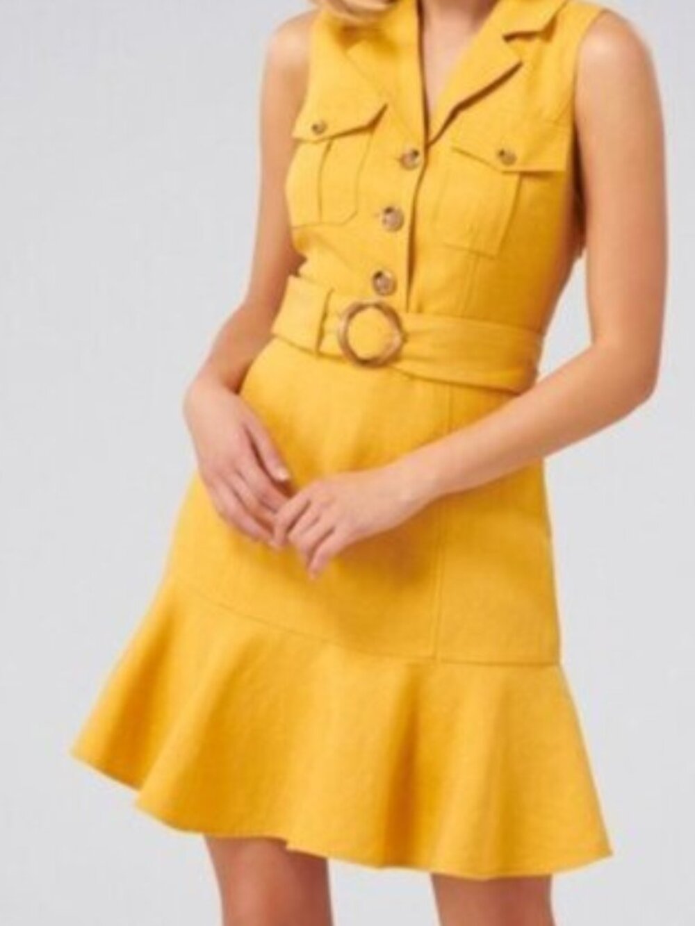 EVER NEW, Cara Safari Shirt Dress, Size 2